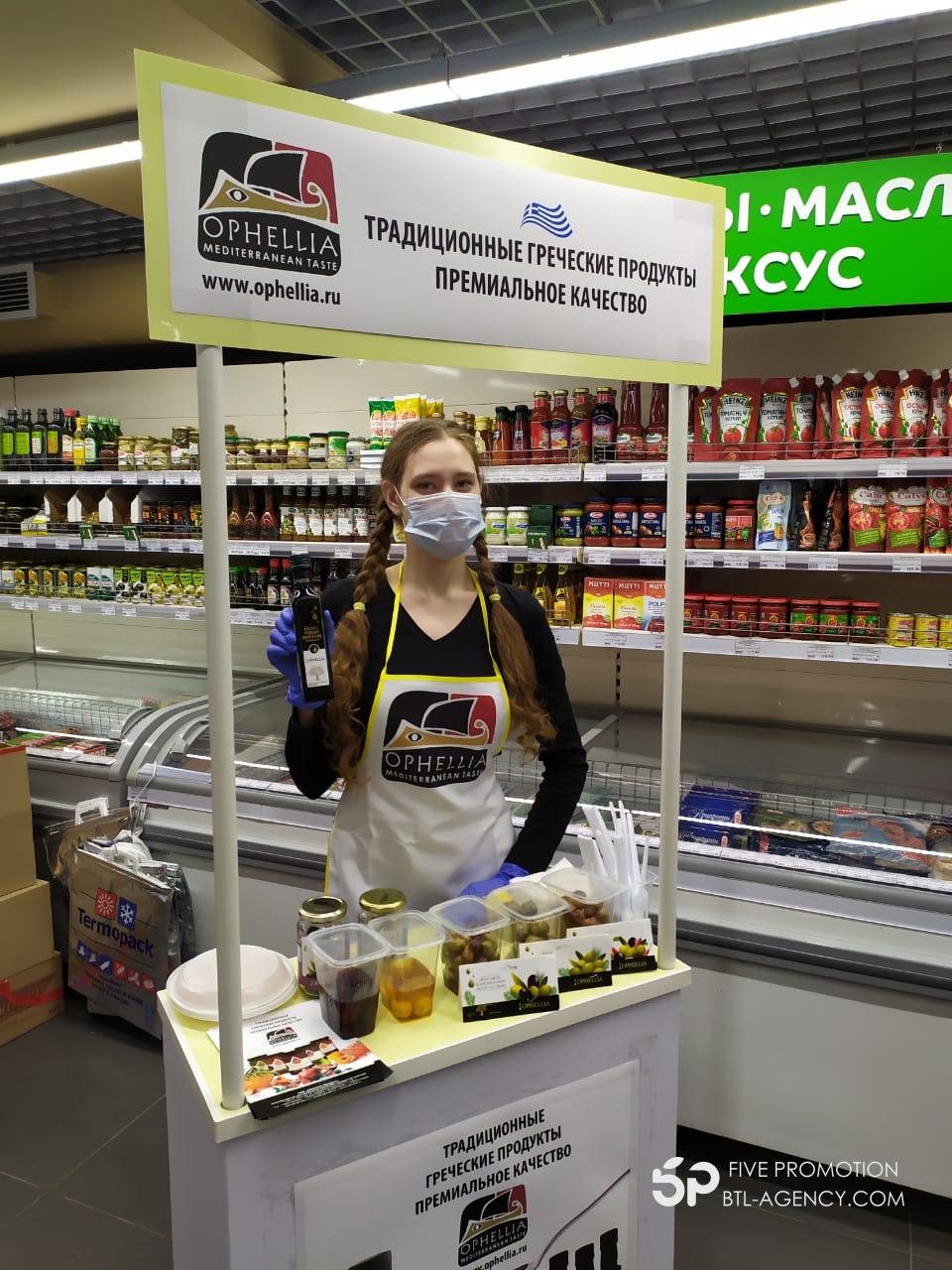 Дегустация в ГУСТО для главного поставщика греческих продуктов 